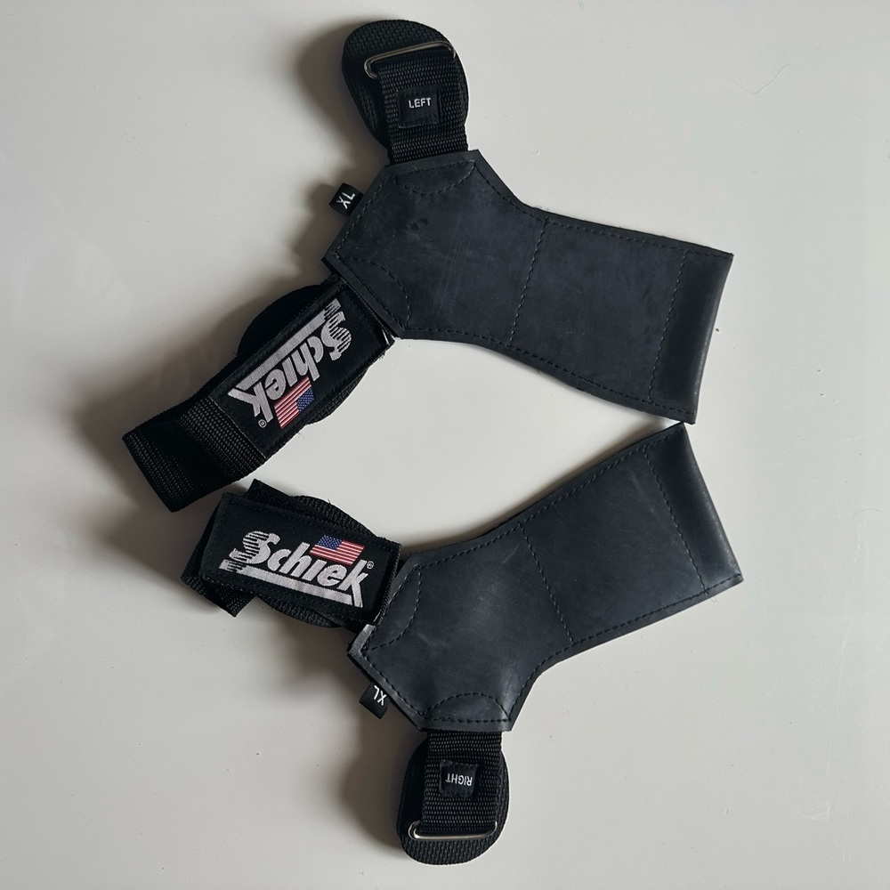 Workout wrist straps Schiek XL.